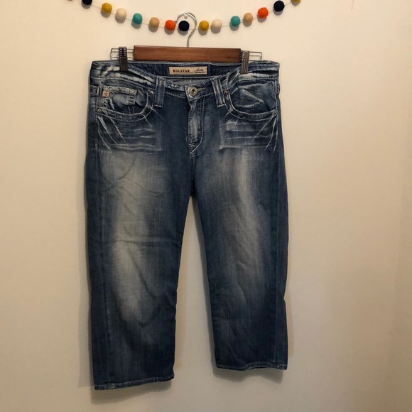 ⭐️ BIG STAR MADDIE MID RISE FIT CAPRIS ⭐️ - Picture 6 of 8